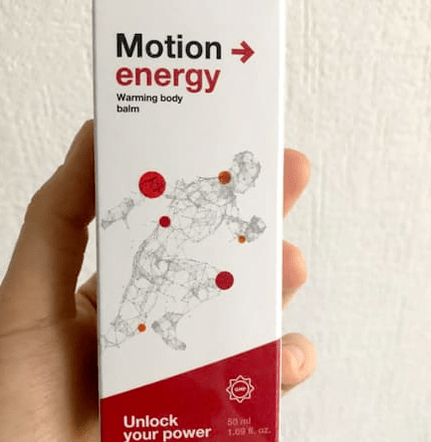 Pack with conditioner Motion Energy, photo from Anna's review
