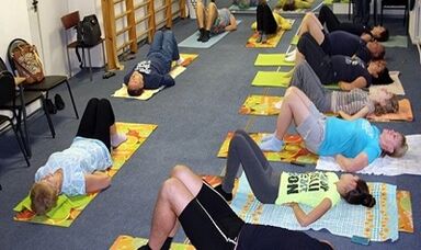 Medical physical education for the arthrosis of the knee joint