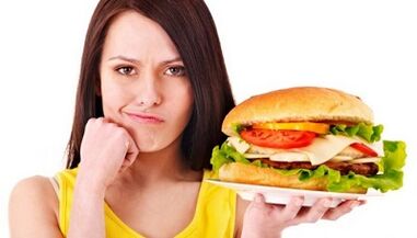 Frightening diet as a cause of back pain