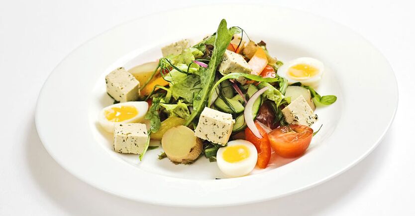 Balanced diet for osteochondosis of the neck